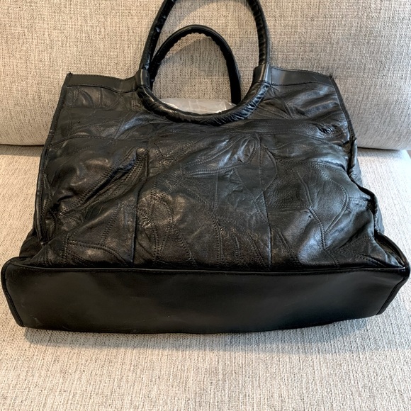 Vintage Navarre Leather Company Travel bag Genuine Leather - Picture 11 of 11